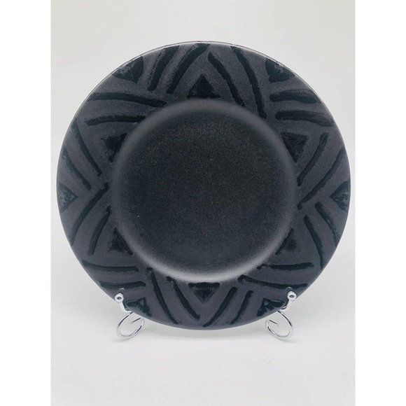 Vintage Pfaltzgraff 8” Plate Morning Light Black Salad Appetizer REPLACEMENT A1 - Picture 4 of 4